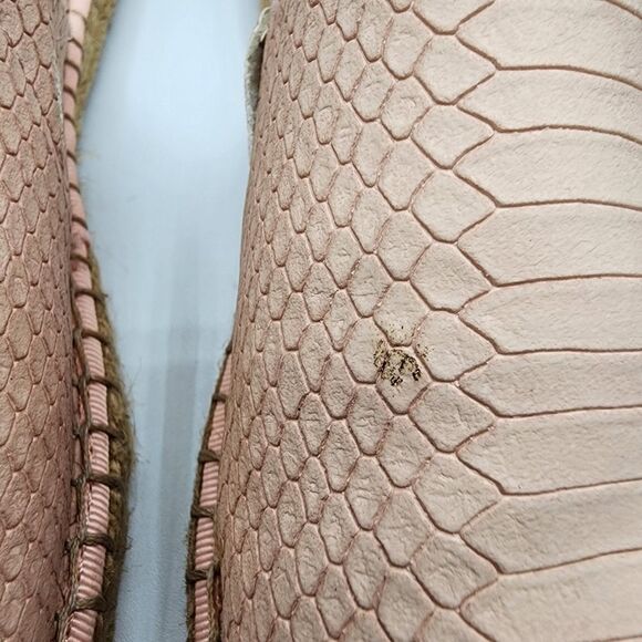 Kensie Hensley pink snake embossed slides - Picture 5 of 5